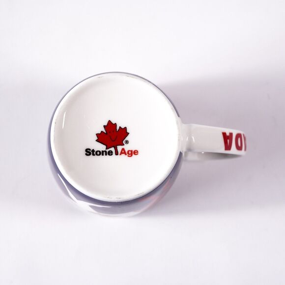 Canada Moose Maple Leaf Candian Ceramic Coffee Mug Tea Cup Drinkware Blue Red - Picture 6 of 8